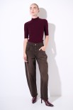 PANTALONE BALOON SFRANGIATO TINTOCAPO MORO