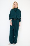 PANTALONE CON MICROPIEGHE GUCCI