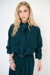 GIUBBOTTO BOMBER CON TASCONI GUCCI