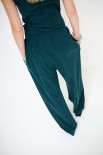 PANTALONE CON PIEGHE E SALPA DAV. GUCCI