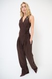 PANTALONE CON PIEGHE E SALPA DAV. MORO