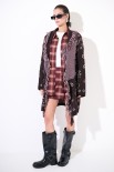 GIACCA KIMONO IN MAGLIA CON CINTURA PAISLEY MORO