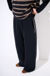 PANTALONE DIAMANTI TASCA NERO