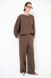PANTALONE DIAMANTI TASCA MORO