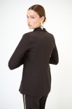 GIACCA CON FODERA A CONTRASTO MORO