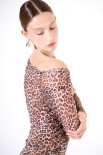 MAGLIA MACULATO TULLE CON PIEGHE DAVANTI MORO