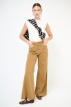 PANTALONE LARGO OBLIQUE TASCHE BULL TINTO CAPO BAMBOO