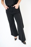 PANTALONE LARGO OBLIQUE TASCHE BULL TINTO CAPO NERO