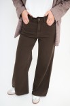 PANTALONE LARGO OBLIQUE TASCHE BULL TINTO CAPO MORO