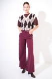 PANTALONE LARGO OBLIQUETASCHE BULL TINTO CAPO VINO