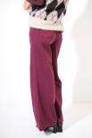 PANTALONE LARGO OBLIQUETASCHE BULL TINTO CAPO VINO