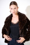 GIACCA CORTA ECO FUR MACULATA REVERSIBILE MACULATO