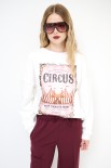 FELPA CIRCUS BIANCO