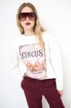 FELPA CIRCUS BIANCO