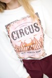 FELPA CIRCUS BIANCO