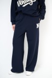 PANTALONE RICAMO N BLU