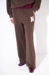 PANTALONE RICAMO N MORO