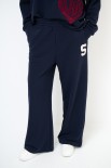 PANTALONE RICAMO S BLU