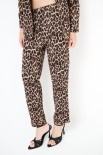 PANTALONE BASIC SLIM STAMPA MACULATO MORO