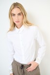 CAMICIA OXFORD CON APPLI. BIANCO