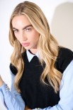 GILET PARICOLLO CON SPACCHI NERO