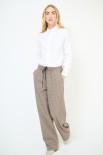 PANTALONE COULISSE VITA+ LACCIO COULISSE MORO