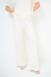 PANTALONE AMPIO MAGLIA BURRO