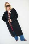 CAPPOTTO LANA 70% INTEGRALE DOPPIOPETTO NERO