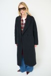 CAPPOTTO LANA 70% INTEGRALE DOPPIOPETTO NERO