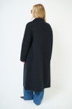 CAPPOTTO LANA 70% INTEGRALE DOPPIOPETTO NERO