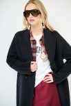 CAPPOTTO LANA 70% INTEGRALE DOPPIOPETTO NERO