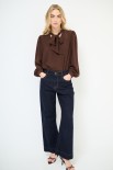 BLUSA CON FIOCCO MORO