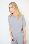 MAGLIA MEZZA MANICA GRIGIO
