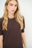 MAGLIA MEZZA MANICA MORO