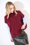 PONCHO COLLO ALTO VINO