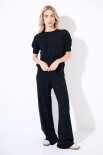 PANTALONE AMPIO MAGLIA NERO