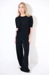 PANTALONE AMPIO MAGLIA NERO