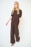 PANTALONE AMPIO MAGLIA MORO