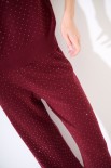 PANTALONE AMPIO MAGLIA VINO