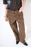 PANTALONE REGULAR MACULATO MORO