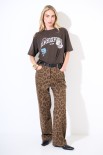 PANTALONE REGULAR MACULATO MORO