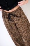 PANTALONE BALLOON MACULATO MORO