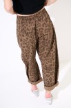 PANTALONE BALLOON MACULATO MORO