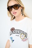 T-SHIRT JERSEY LIKE OXFORD PATCHS FARINA