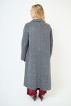 CAPPOTTO LANA 70% INTEGRALE DOPPIOPETTO GRIGIO