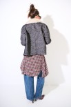 CAPPOTTO CORTO OVER COLLO PELLICCIA NERO