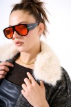 CAPPOTTO CORTO OVER COLLO PELLICCIA NERO