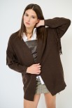CARDIGAN GRANDE MICRO PAILLETTES MORO