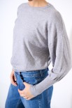 MAGLIA MANICA AMPIA GRIGIO