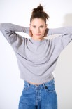 MAGLIA MANICA AMPIA GRIGIO